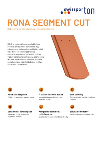 Produktová karta RONA SEGMENT CUT