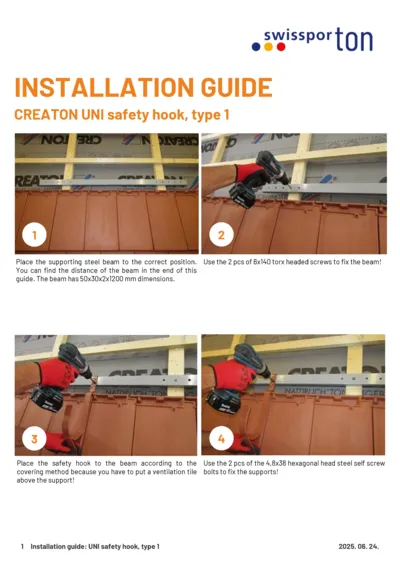 swissporTON_Installation_guide_UNI_safety_hook_type_1_2025_EN.pdf