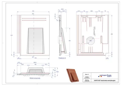 tech draw KAPSTADT ventilating tile.zip