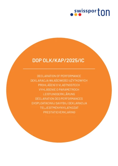 Vyhlásenie o parametroch (DOP 2) - KAPSTADT