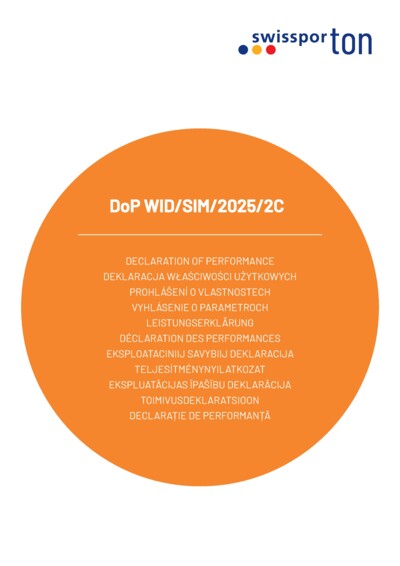 Vyhlásenie o parametroch (DOP) - SIMPLA